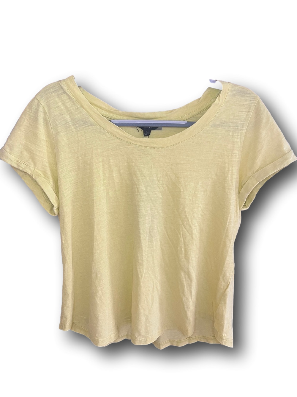 Jane and Delancey Cotton Scoop Nevk T-shirt